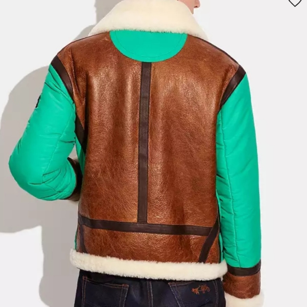 Coach chevron jacket